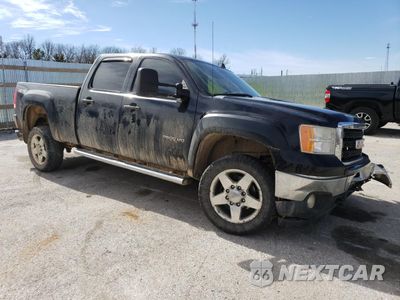 Czwarte zdjęcie samochodu z boku: 2011 GMC SIERRA K2500 SLE VIN:1GT120C8XBF220617 - miniatura