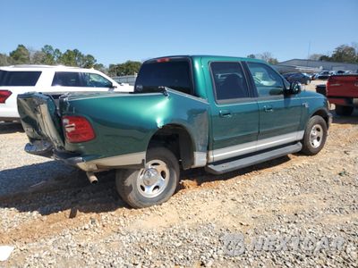 Trzecie zdjęcie samochodu z tyłu: 2001 FORD F150 SUPERCREW VIN:1FTRW07W11KD60416 - miniatura