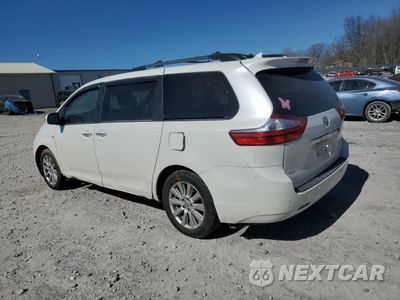Drugie zdjęcie samochodu z przodu: 2017 TOYOTA SIENNA XLE VIN:5TDDZ3DC1HS171054 - miniatura