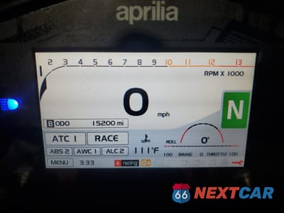 Zdjęcie 7 z 10 samochodu: 2018 APRILIA TUONO V4 1 VIN:ZD4KGU006JS000817 - miniatura