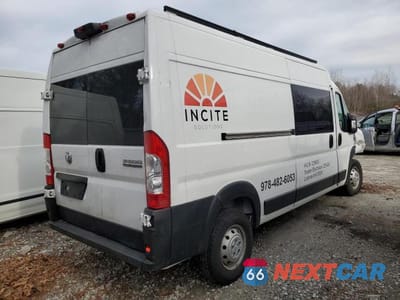 Trzecie zdjęcie samochodu z tyłu: 2023 RAM PROMASTER 2500 VIN:3C6LRVDG8PE533441 - miniatura