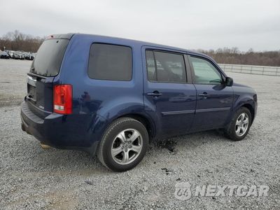 Trzecie zdjęcie samochodu z tyłu: 2013 HONDA PILOT EXL VIN:5FNYF4H51DB059946 - miniatura