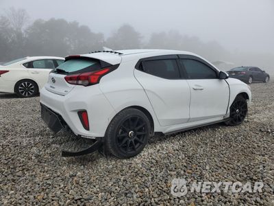 Trzecie zdjęcie samochodu z tyłu: 2020 HYUNDAI VELOSTER BASE VIN:KMHTG6AF2LU031807 - miniatura