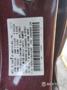 Zdjęcie 12 z 12 samochodu: 2014 HONDA ACCORD SPORT VIN:1HGCR2F50EA102886 - miniatura
