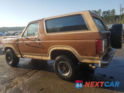 Drugie zdjęcie samochodu z przodu: 1986 FORD BRONCO U100 VIN:1FMEU15H0GLA48987 - miniatura