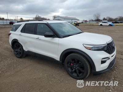Czwarte zdjęcie samochodu z boku: 2023 FORD EXPLORER ST VIN:1FM5K8GC8PGB68545 - miniatura