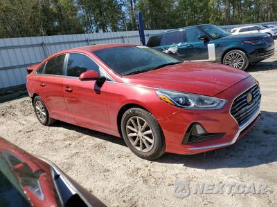 Czwarte zdjęcie samochodu z boku: 2019 HYUNDAI SONATA SE VIN:5NPE24AF4KH804415 - miniatura