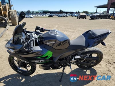 Trzecie zdjęcie samochodu z tyłu: 2023 KAWASAKI EX400 VIN:JKAEXKH11PDAP4599 - miniatura