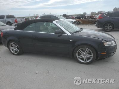Czwarte zdjęcie samochodu z boku: 2007 AUDI A4 2.0T CABRIOLET QUATTRO VIN:WAUDF48HX7K023136 - miniatura