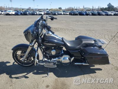 Trzecie zdjęcie samochodu z tyłu: 2014 HARLEY-DAVIDSON FLHX STREET GLIDE VIN:1HD1KBM38EB620765 - miniatura