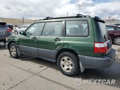 Drugie zdjęcie samochodu z przodu: 2002 SUBARU FORESTER L VIN:JF1SF63542H747547 - miniatura