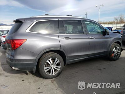 Trzecie zdjęcie samochodu z tyłu: 2018 HONDA PILOT EXL VIN:5FNYF6H5XJB021669 - miniatura