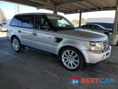 Czwarte zdjęcie samochodu z boku: 2007 LAND ROVER RANGE ROVER SPORT HSE VIN:SALSK25417A983293 - miniatura