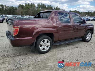 Trzecie zdjęcie samochodu z tyłu: 2010 HONDA RIDGELINE RTL VIN:5FPYK1F52AB012134 - miniatura