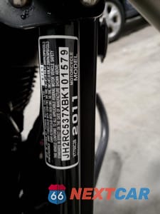 Zdjęcie 9 z 9 samochodu: 2011 HONDA VT750 C2B VIN:JH2RC537XBK101579 - miniatura