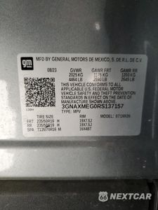 Zdjęcie 12 z 13 samochodu: 2024 CHEVROLET EQUINOX RS VIN:3GNAXMEG0RS137157 - miniatura