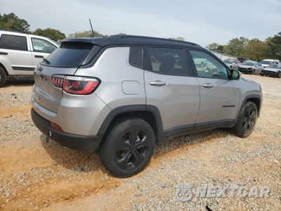 Trzecie zdjęcie samochodu z tyłu: 2018 JEEP COMPASS LATITUDE VIN:3C4NJDBB8JT395283 - miniatura