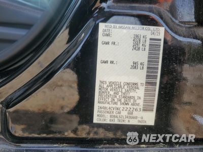 Zdjęcie 15 z 16 samochodu: 2019 NISSAN ALTIMA SR VIN:1N4BL4CV3KC222263 - miniatura