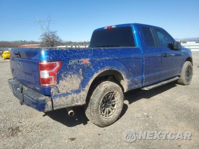 Trzecie zdjęcie samochodu z tyłu: 2018 FORD F150 SUPER CAB VIN:1FTFX1EG8JKC44812 - miniatura