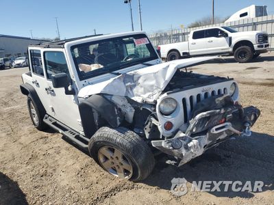 Czwarte zdjęcie samochodu z boku: 2013 JEEP WRANGLER UNLIMITED SPORT VIN:1C4BJWDG7DL634412 - miniatura