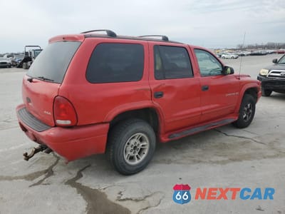 Trzecie zdjęcie samochodu z tyłu: 2000 DODGE DURANGO VIN:1B4HS28ZXYF169704 - miniatura