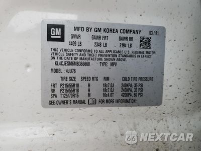 Zdjęcie 15 z 16 samochodu: 2021 BUICK ENCORE PREFERRED VIN:KL4CJESM6MB366668 - miniatura
