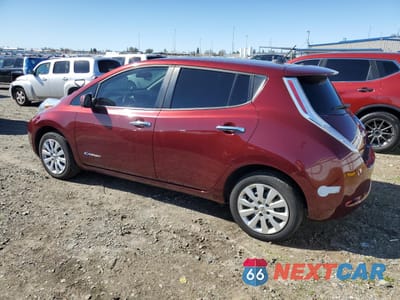 Drugie zdjęcie samochodu z przodu: 2016 NISSAN LEAF S VIN:1N4AZ0CP6GC307061 - miniatura