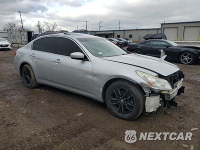 Czwarte zdjęcie samochodu z boku: 2012 INFINITI G37 VIN:JN1CV6AR1CM972219 - miniatura