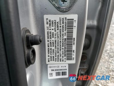 Zdjęcie 12 z 12 samochodu: 2015 HONDA CIVIC EX VIN:19XFB2F8XFE257096 - miniatura