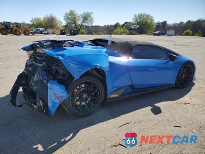 Trzecie zdjęcie samochodu z tyłu: 2021 LAMBORGHINI HURACAN EVO VIN:ZHWUT5ZF5MLA17050 - miniatura