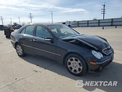 Czwarte zdjęcie samochodu z boku: 2006 MERCEDES-BENZ C 350 4MATIC VIN:WDBRF87J76F775628 - miniatura