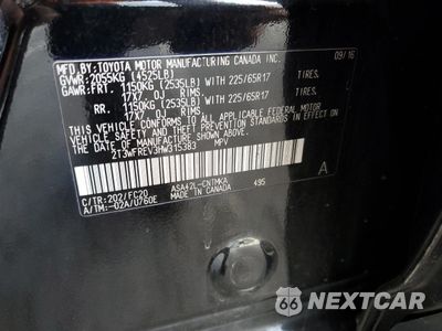 Zdjęcie 15 z 15 samochodu: 2017 TOYOTA RAV4 XLE VIN:2T3WFREV3HW315383 - miniatura