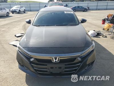 Piąte zdjęcie samochodu w środku: 2022 HONDA ACCORD SPORT VIN:1HGCV2F39NA015949 - miniatura