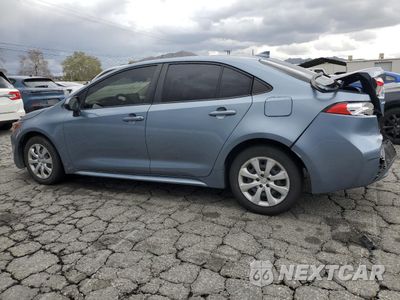 Drugie zdjęcie samochodu z przodu: 2020 TOYOTA COROLLA LE VIN:JTDEPRAE6LJ015990 - miniatura