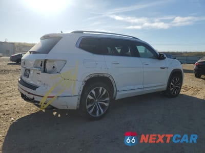 Trzecie zdjęcie samochodu z tyłu: 2021 VOLKSWAGEN ATLAS SEL PREMIUM R-LINE VIN:1V2FR2CA6MC510307 - miniatura