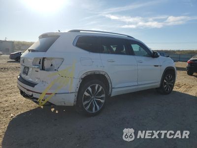 Trzecie zdjęcie samochodu z tyłu: 2021 VOLKSWAGEN ATLAS SEL PREMIUM R-LINE VIN:1V2FR2CA6MC510307 - miniatura