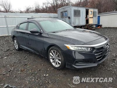 Czwarte zdjęcie samochodu z boku: 2021 HONDA ACCORD LX VIN:1HGCV1F10MA044179 - miniatura