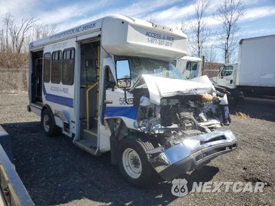 2019 FORD ECONOLINE E350 SUPER DUTY CUTAWAY VAN 1FDEE3F60KDC49412 - główne zdjęcie licytacji z USA - miniatura