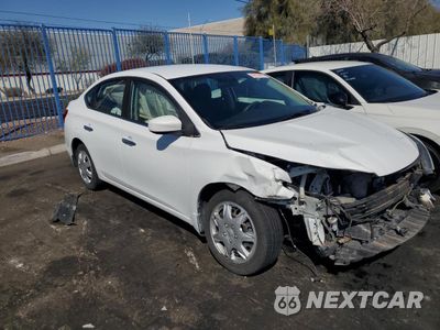 Czwarte zdjęcie samochodu z boku: 2018 NISSAN SENTRA S VIN:3N1AB7APXJY258796 - miniatura