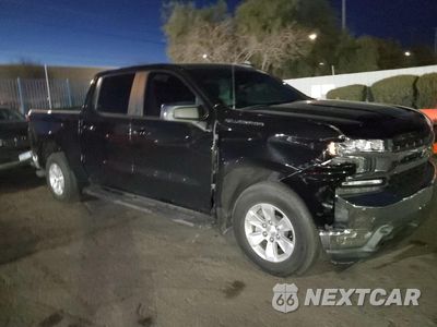 Czwarte zdjęcie samochodu z boku: 2021 CHEVROLET SILVERADO C1500 LT VIN:3GCPWCED4MG449841 - miniatura