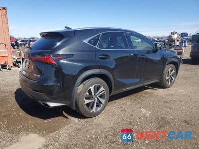 Trzecie zdjęcie samochodu z tyłu: 2021 LEXUS NX 300 BASE VIN:JTJGARDZXM5032095 - miniatura