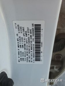 Zdjęcie 14 z 14 samochodu: 2014 HONDA ACCORD LX VIN:1HGCR2F37EA282706 - miniatura