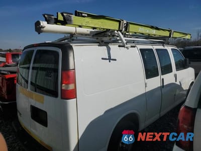 Trzecie zdjęcie samochodu z tyłu: 2013 CHEVROLET EXPRESS G2500 VIN:1GCWGFCA6D1902780 - miniatura