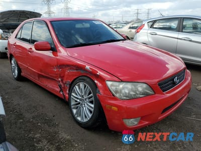 Czwarte zdjęcie samochodu z boku: 2002 LEXUS IS 300 VIN:JTHBD192420037626 - miniatura