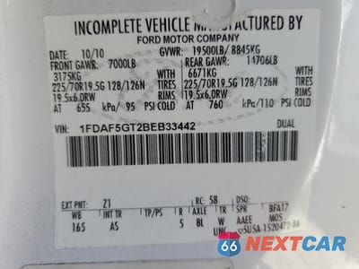 Zdjęcie 13 z 13 samochodu: 2011 FORD F550 SUPER DUTY VIN:1FDAF5GT2BEB33442 - miniatura