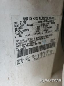 Zdjęcie 12 z 12 samochodu: 2002 FORD F150 SUPERCREW VIN:1FTRW08L02KB80088 - miniatura
