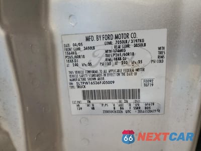 Zdjęcie 13 z 13 samochodu: 2006 LINCOLN MARK LT VIN:5LTPW16536FJ05009 - miniatura