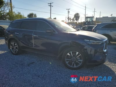 Czwarte zdjęcie samochodu z boku: 2023 INFINITI QX60 LUXE VIN:5N1DL1FR2PC347631 - miniatura