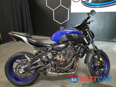 2020 YAMAHA MT07 JYARM27EXLA006357 - główne zdjęcie licytacji z USA - miniatura