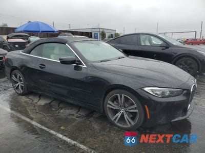 Czwarte zdjęcie samochodu z boku: 2021 BMW 430I VIN:WBA23AT02MCG71238 - miniatura
